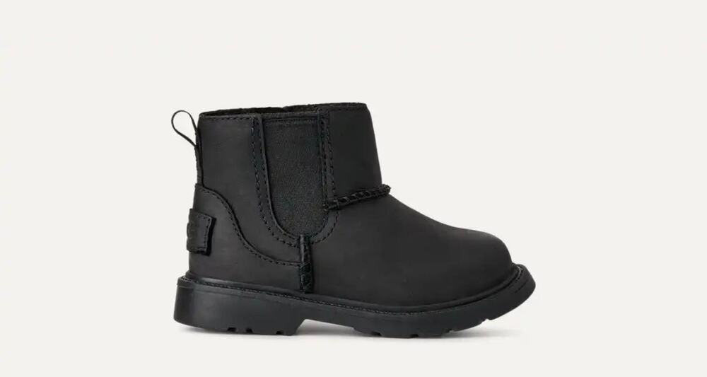 UGG Perry Weather Chelsea Kid Boots Black Sz 9 waterproof